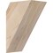 Ekena Millwork 5 1/2"W x 8"D x 12"H Traditional Smooth Knee Brace, Douglas Fir BRC06X08X12TRA00SDF - alternate 1